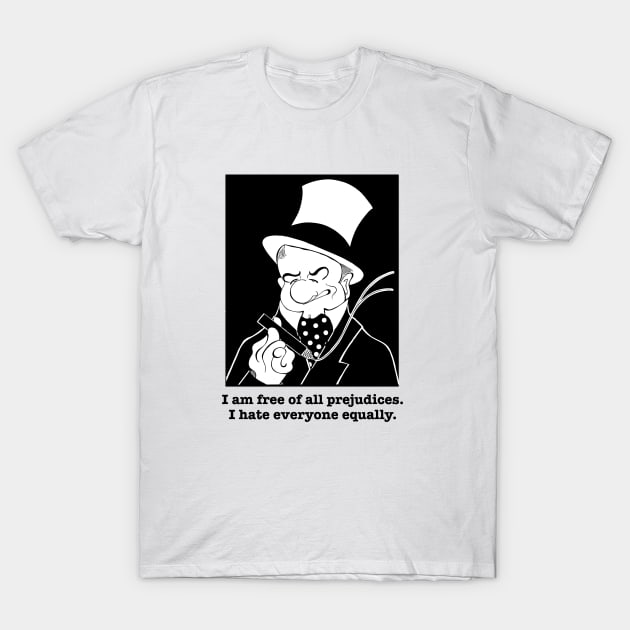 W.C. FIELDS FAN ART T-Shirt by cartoonistguy